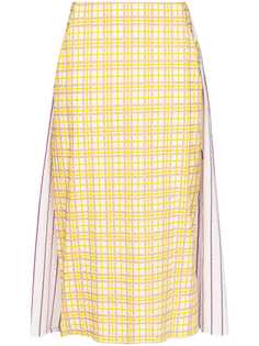 Rosie Assoulin юбка миди Party In The Back со вставками