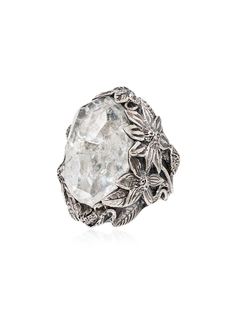Lyly Erlandsson серебряное кольцо Winter с кристаллами