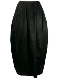 Marine Serre плиссированная объемная юбка