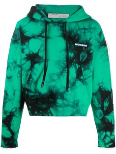 Off-White худи с принтом тай-дай