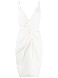 Giuseppe Di Morabito платье миди с драпировкой