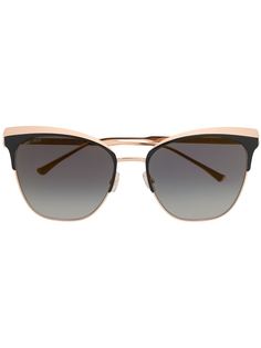 Jimmy Choo Eyewear солнцезащитные очки July/s в оправе кошачий глаз
