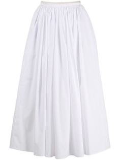 Marni юбка миди со сборками