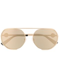 Moschino Eyewear солнцезащитные очки-авиаторы с цепочкой