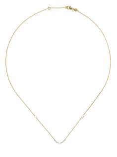 White Bird золотое колье Isabelle с бриллиантами