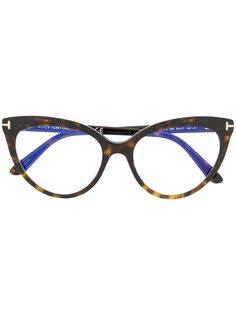 Tom Ford Eyewear очки в оправе кошачий глаз