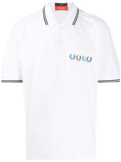 Fred Perry рубашка поло с контрастной отделкой