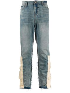 VAL KRISTOPHER джинсы с карманами на молнии