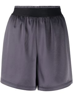 Filippa K Soft Sport спортивные шорты с завышенной талией