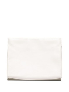 Jil Sander двухцветный клатч