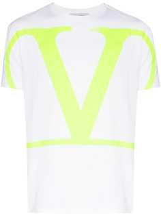 Valentino футболка с логотипом
