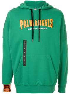 Palm Angels худи оверсайз с логотипом