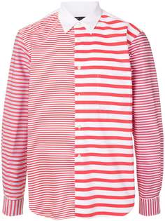 Comme Des Garçons Homme Plus рубашка в контрастную полоску