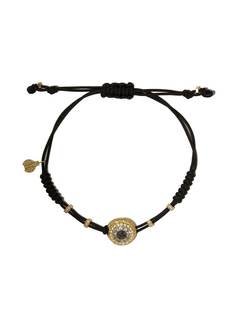 Pippo Perez регулируемый золотой браслет с бриллиантами и сапфирами