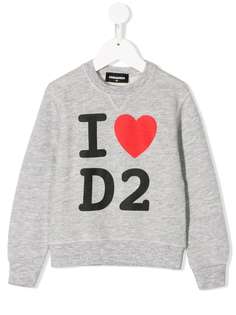 Dsquared2 Kids футболка с круглым вырезом и логотипом