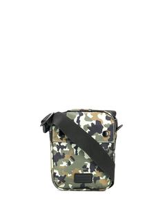 Barbour camouflage print shoulder bag