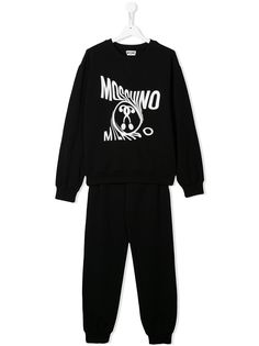 Moschino Kids спортивный костюм с логотипом