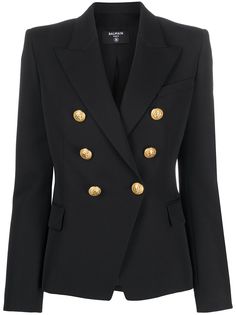 Balmain двубортный блейзер