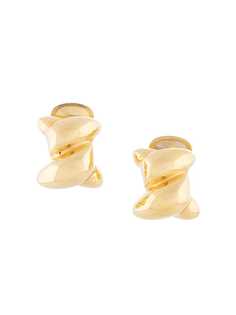 Céline Pre-Owned витые серьги