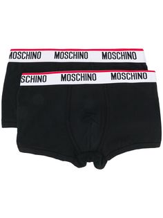 Moschino комплект трусов-боксеров с брендированным поясом