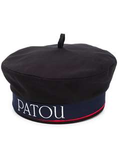 Patou берет с логотипом