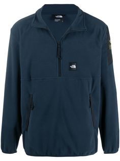 The North Face флисовый пуловер на молнии