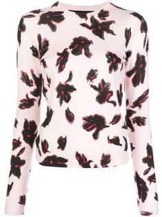 Proenza Schouler джемпер с цветочным принтом