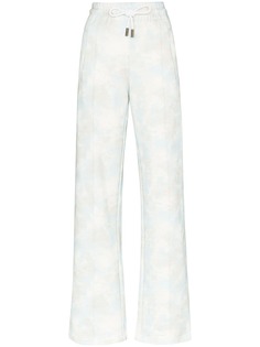 Off-White спортивные брюки с принтом