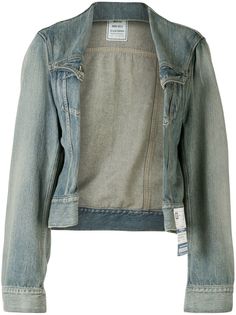 Maison Mihara Yasuhiro джинсовая куртка с подворотами