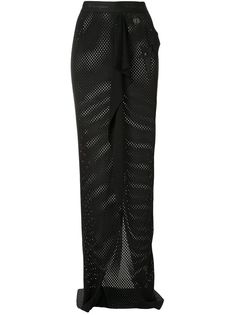 Rick Owens X Champion сетчатая юбка макси