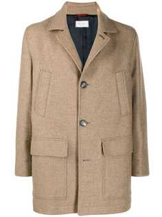 Brunello Cucinelli короткое однобортное пальто