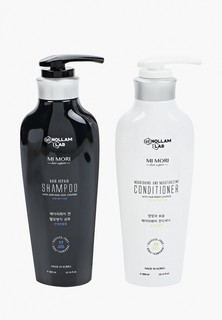 Набор для ухода за волосами Nollam Lab НОЛЛАМ ЛАБ №1, бессульф. шампунь и увл. Кондицио
