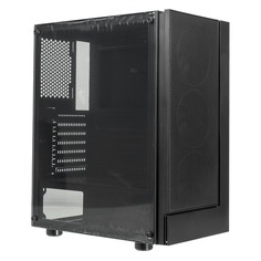 Корпус ATX Formula F-33RGB, Midi-Tower, без БП, черный