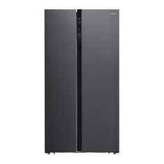 Холодильник Hyundai CS5003F двухкамерный черная сталь
