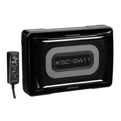 Сабвуфер автомобильный Kenwood KSC-SW11, активный