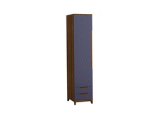 Шкаф сканди (r-home) коричневый 50x230x60 см.