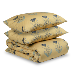 Комплект постельного белья с принтом летний цветок (tkano) мультиколор 150.0x200.0 см.