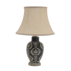 Лампа настольная eudocie (to4rooms) коричневый 54.0 см.