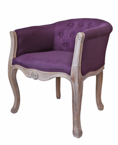 Полукресло kandy purple (mak-interior) фиолетовый 62x71x62 см.