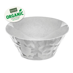 Салатница сlub bowl l organic 3,5 л, серая (koziol) серый 11.0 см.