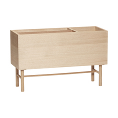 Кадка для комнатных растений (hubsch) бежевый 80x50x30 см.
