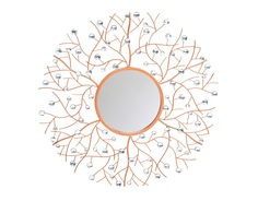 Зеркало настенное «бенуа роуз» (object desire) золотой 77x76x2 см.