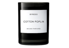 Парфюмированная свеча cotton poplin 240 гр (byredo) мультиколор