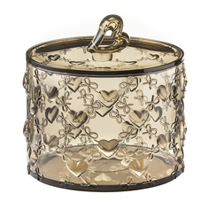 Контейнер love малый (guzzini) бежевый 10x10 см.