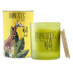 Свеча ароматическая giraffe (ambientair) желтый 9 см.