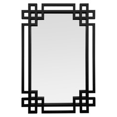 Зеркало rotonda (bountyhome) черный 125.0x83.0x3.0 см.