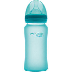 Бутылочка для кормления EveryDay Baby 240 мл, с индикатором температуры
