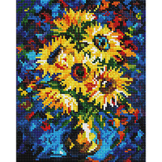 Мозаичная картина "Ночные подсолнухи" Белоснежка