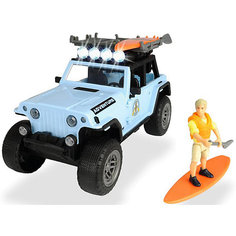 Игровой набор серфера Dickie Toys Jeepster Commando PlayLife, 22 см