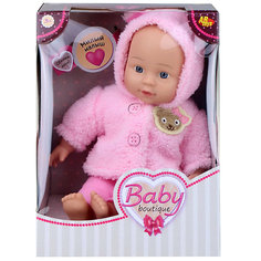 Кукла ABtoys Baby boutique, 33 см, в розовом костюмчике